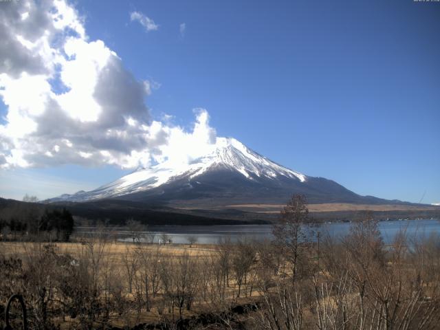 山中湖からの富士山