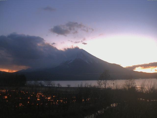 山中湖からの富士山