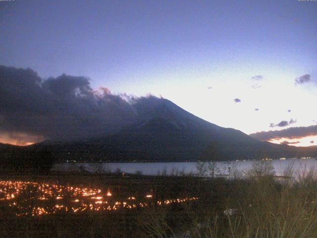 山中湖からの富士山