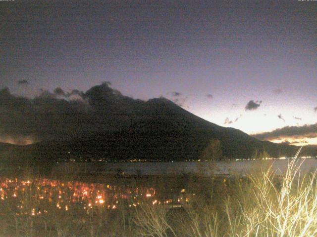 山中湖からの富士山