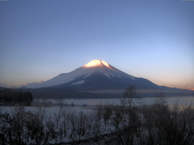 山中湖からの富士山