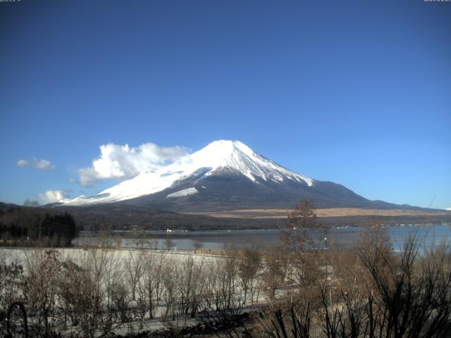 山中湖からの富士山