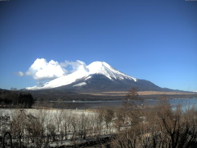 山中湖からの富士山