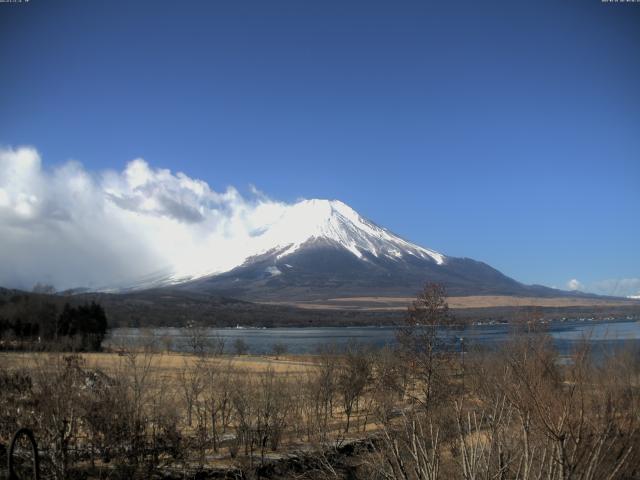 山中湖からの富士山