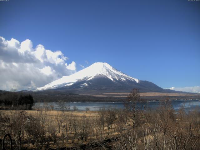 山中湖からの富士山