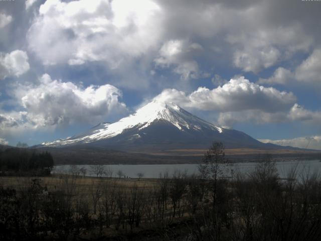 山中湖からの富士山