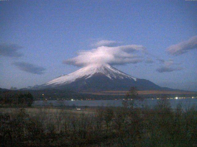 山中湖からの富士山