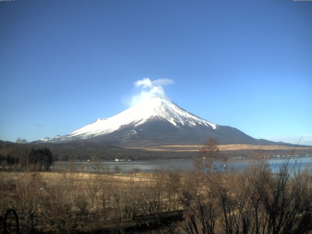 山中湖からの富士山