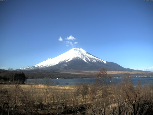 山中湖からの富士山