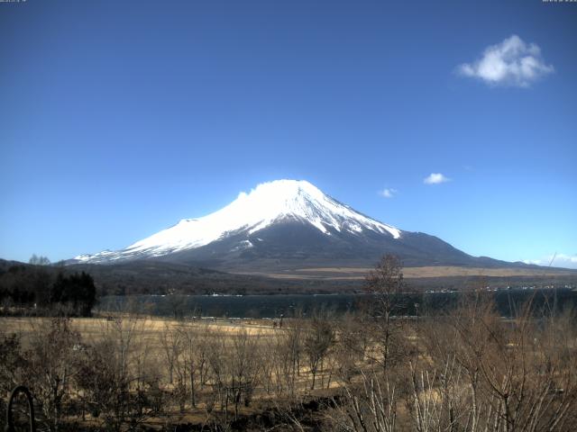 山中湖からの富士山