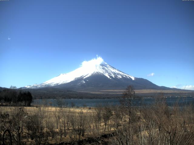 山中湖からの富士山