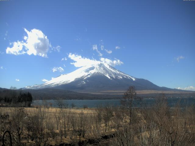 山中湖からの富士山