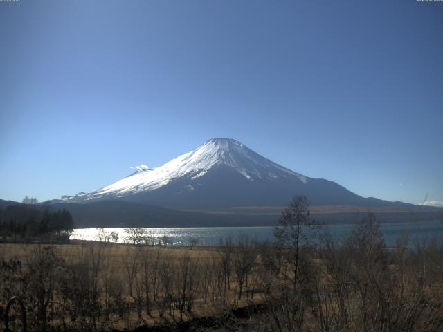 山中湖からの富士山