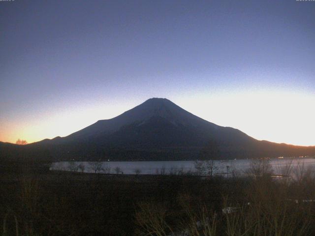 山中湖からの富士山