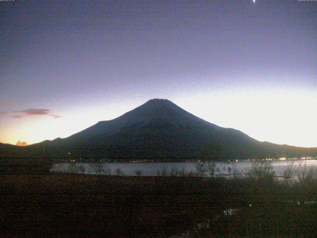 山中湖からの富士山