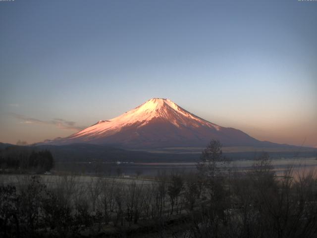 山中湖からの富士山