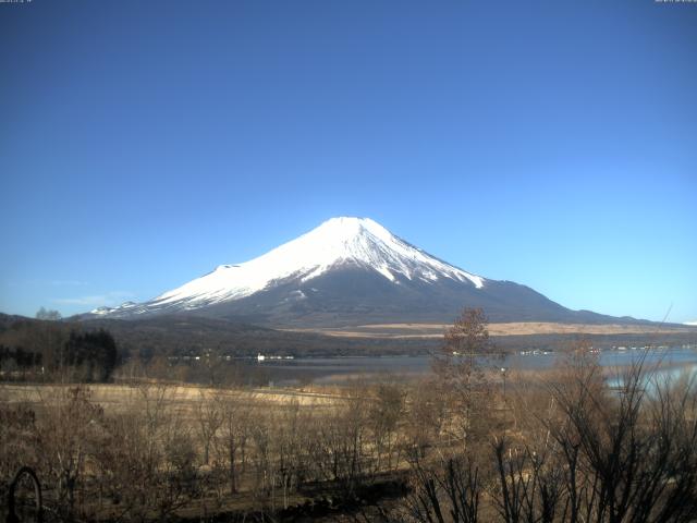 山中湖からの富士山