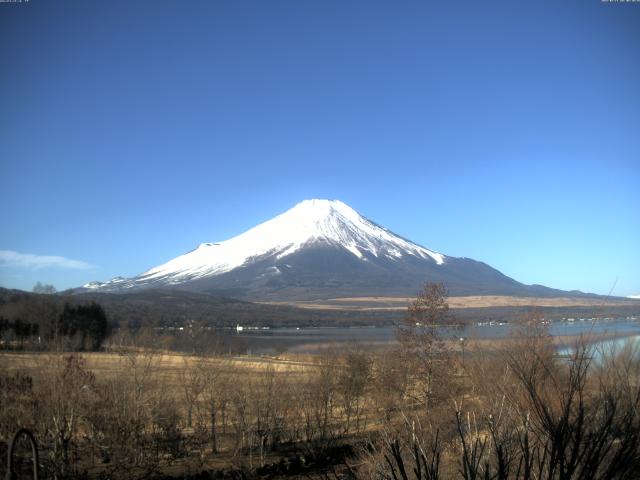 山中湖からの富士山