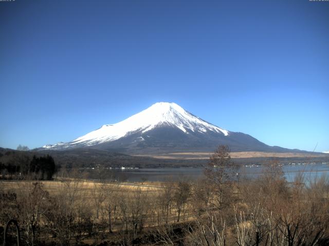 山中湖からの富士山