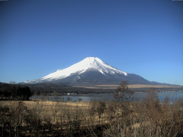 山中湖からの富士山