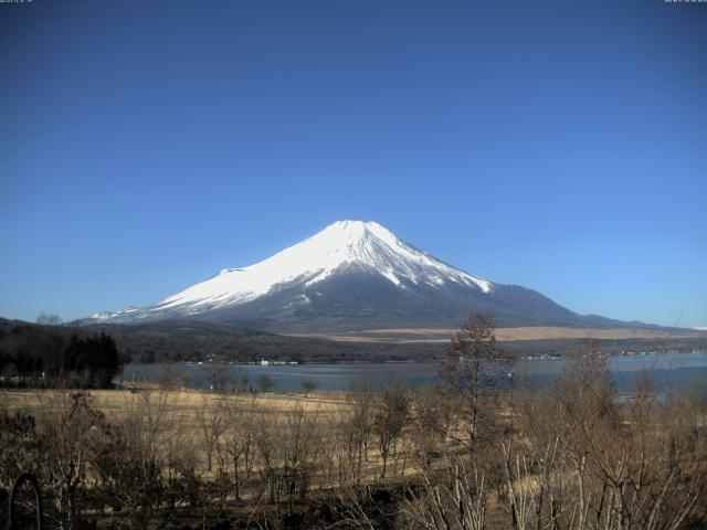 山中湖からの富士山