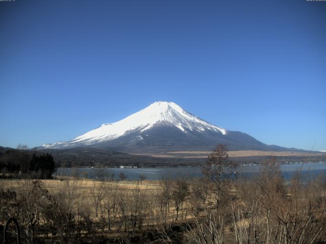 山中湖からの富士山