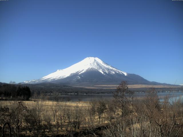 山中湖からの富士山