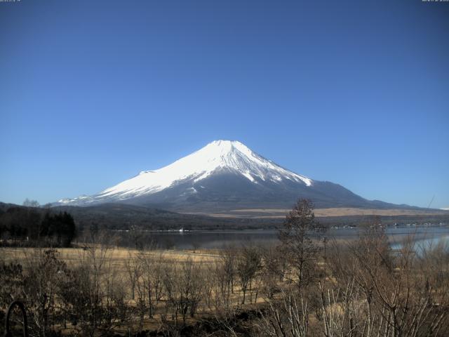 山中湖からの富士山