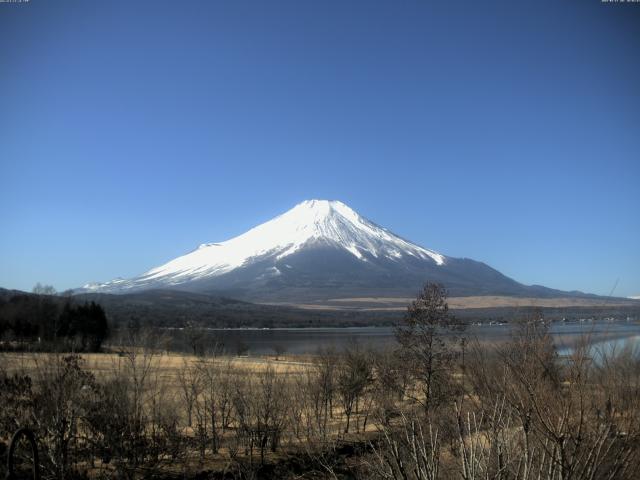 山中湖からの富士山