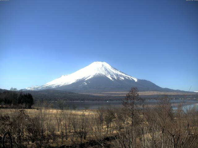 山中湖からの富士山