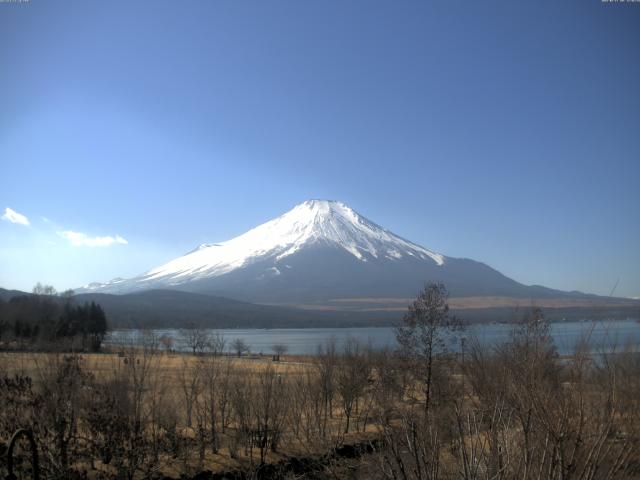 山中湖からの富士山