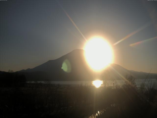 山中湖からの富士山