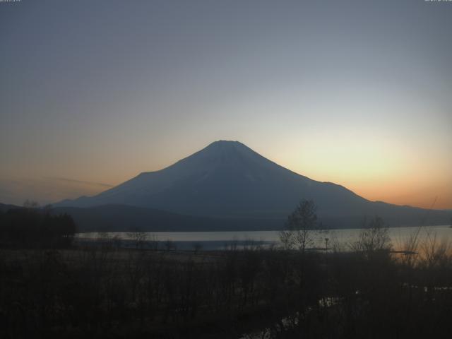 山中湖からの富士山