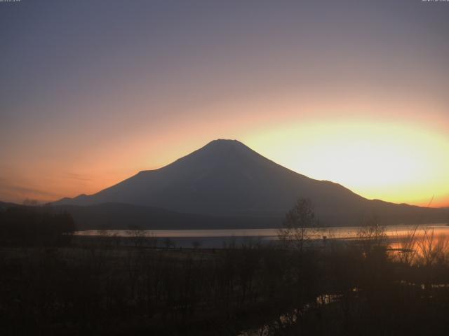 山中湖からの富士山