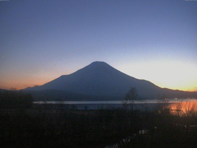 山中湖からの富士山