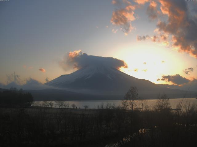 山中湖からの富士山