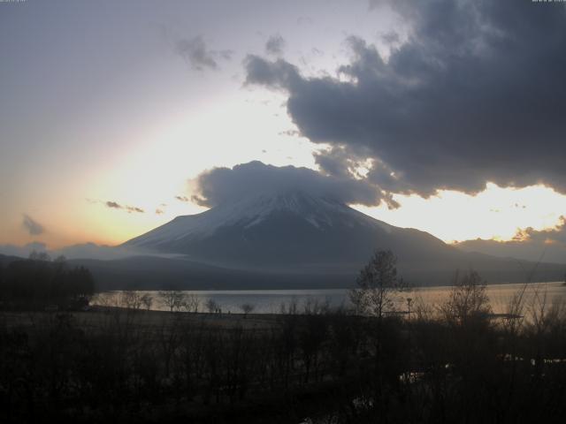 山中湖からの富士山