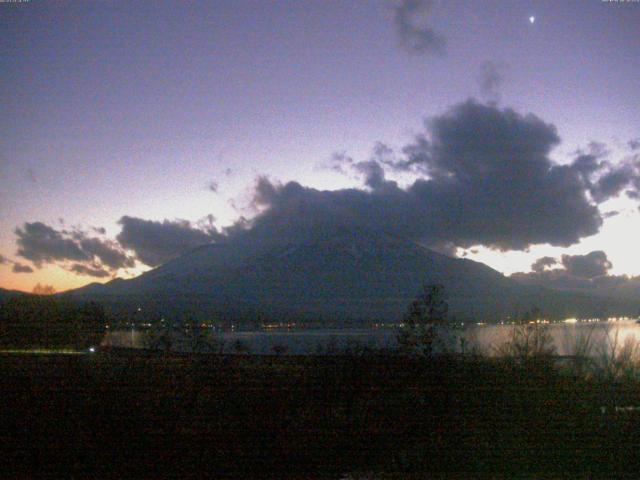 山中湖からの富士山